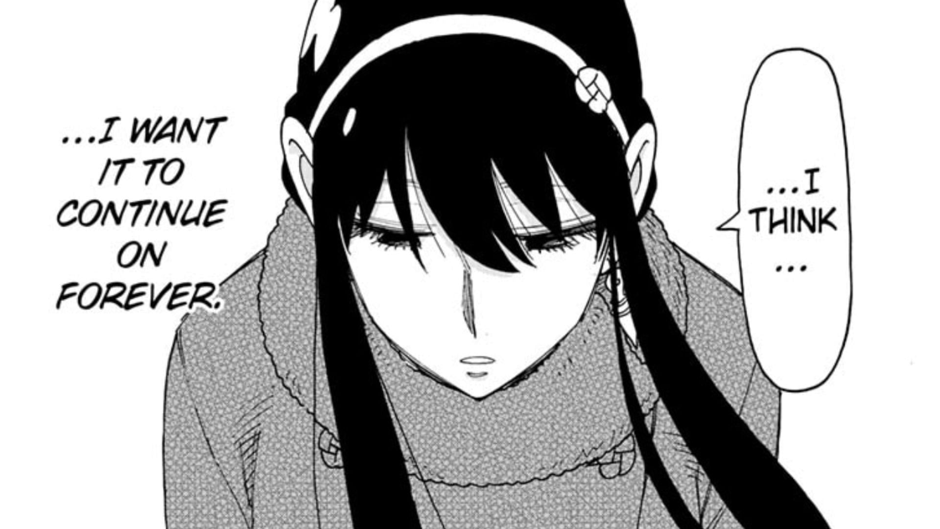 Yor Forger as seen in Spy x Family chapter 119 (Image via Shueisha)